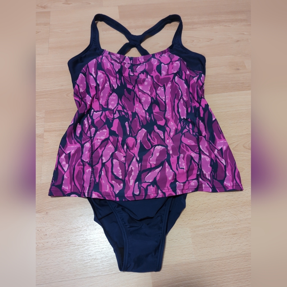 Roots Two Piece Tankini Swimsuit